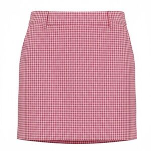 BELYN KEY WOMENS GOLF SKORTS LINED RED CHECK SIZE XS